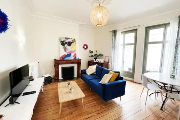 Appartamento Cosy Hortensia- 4 Ch- Clemenceau Hypercentre & Parking Sous Terrain- 110M2 Pau Esterno foto